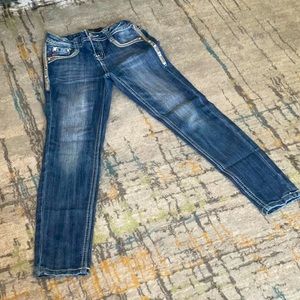 7yo Jeans, Dark Blue. (used)